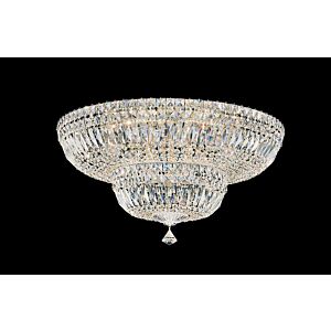 Petit Crystal Deluxe 13-Light Flush Mount Ceiling Light in Gold