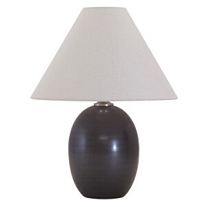 Scatchard 1-Light Table Lamp in Black Matte