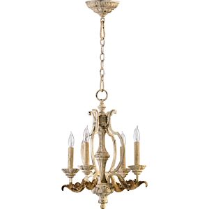 Florence 4-Light Chandelier in Persian White
