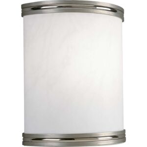 LED Sconce 1-Light LED Wall Sconce in Brushed Nickel