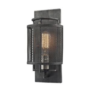 Slatington 1-Light Wall Sconce in Brushed Nickel