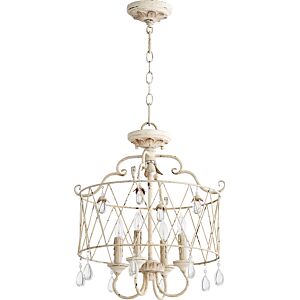 Venice 4-Light Dual Mount in Persian White