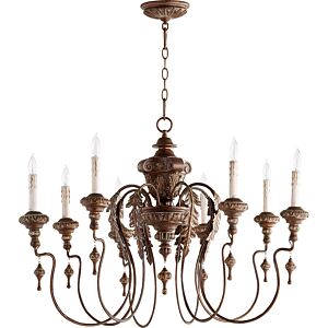 Salento 8-Light Chandelier in Vintage Copper