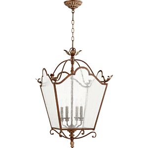 Salento 4-Light Entry Pendant in Vintage Copper