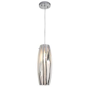 Chroman Empire 1-Light Mini Pendant in Chrome