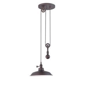 Craftmade 12" Pendant Light in Aged Bronze Brushed