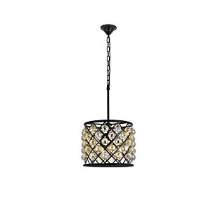 Madison 4-Light Pendant in Matte Black