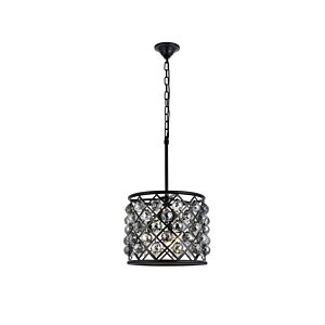 Madison 4-Light Pendant in Matte Black