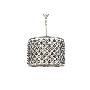 Madison 8-Light Chandelier in Polished Nickel