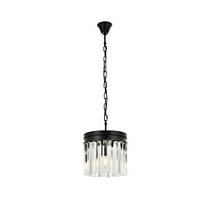 Sydney 3-Light Pendant in Matte Black