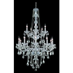 Verona 15-Light Chandelier in Chrome