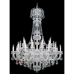 Olde World 5-Light 4 Chandelier in Silver