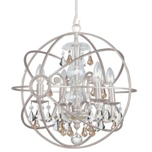 Four Light Mini Chandelier by Crystorama