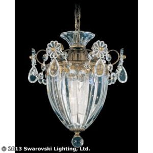 Bagatelle 1-Light Mini Pendant in Etruscan Gold