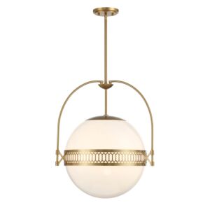 Thornhill 3-Light Pendant in Warm Brass