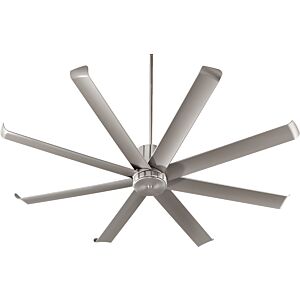 Proxima Patio 72" Patio Fan in Satin Nickel