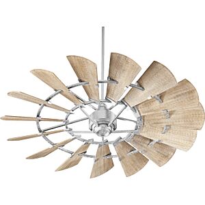 Windmill 60" Hanging Ceiling Fan in Galvanized