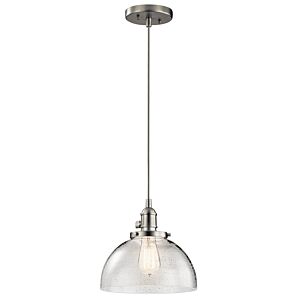 Avery 1-Light Mini Pendant in Brushed Nickel