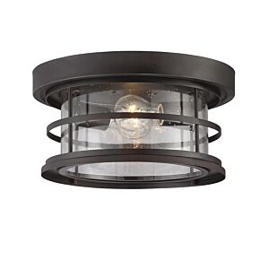 Barrett 2-Light Flush Mount in English Bronze