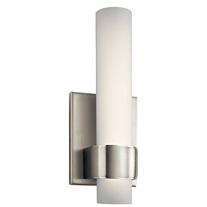 Izza 1-Light LED Wall Sconce in Brushed Nickel