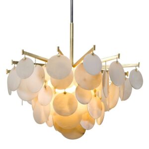 One Light Chandelier by Corbett Lighting