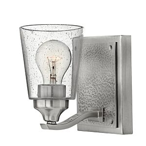 Jackson 1-Light LED Bathroom Vanity Light Sconce in Brushed Nickel