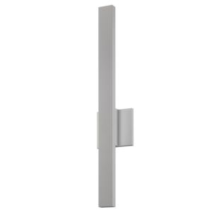 Sonneman Sword 24.25 Inch LED Wall Sconce in Textured Gray