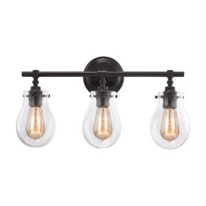 Jaelyn 3-Light Bathroom Vanity Light in Oil Rubbed Bronze