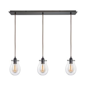 Jaelyn 3-Light Pendant in Oil Rubbed Bronze