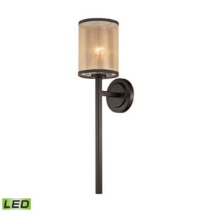 Diffusion 1-Light LED Wall Sconce in Oil Rubbed Bronze