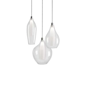 Victoria LED Pendant in Chrome