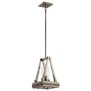 Colerne 1-Light Pendant in Classic Pewter