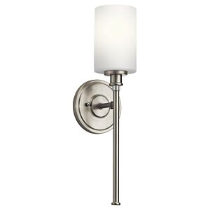 Joelson 1-Light Wall Sconce in Brushed Nickel