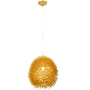 Urchin 1-Light Pendant in Gold