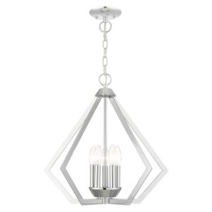 Prism 5-Light Chandelier in Polished Chrome