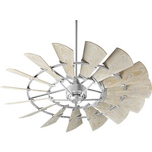 Windmill 60" Patio Fan in Galvanized