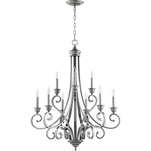 Bryant 9-Light Chandelier in Classic Nickel