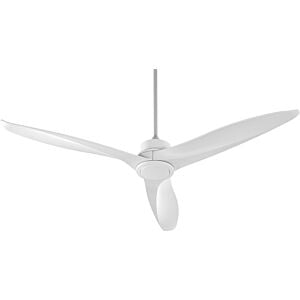 Kress 60" Hanging Ceiling Fan in Studio White