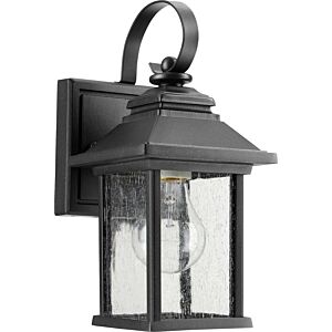 Pearson 1-Light Outdoor Lantern in Textured Black