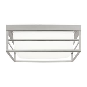 Dearborn 1-Light LED Flushmount Ceiling Light in Brushed Nickel