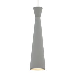 Windsor 1-Light Pendant in Satin Nickel