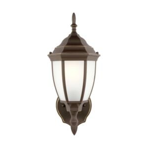 Bakersville 1-Light Outdoor Wall Lantern in Antique Bronze