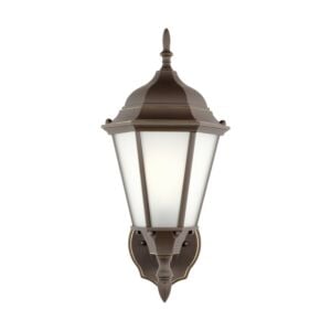 Bakersville 1-Light Outdoor Wall Lantern in Antique Bronze