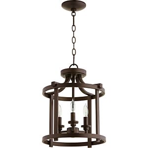 Lancaster 3-Light Dual Mount in Oiled Bronze