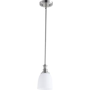 Richmond 1-Light Pendant in Satin Nickel