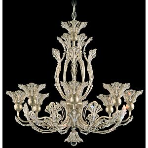 Rivendell 8-Light Chandelier in Heirloom Gold