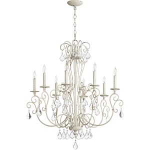 Ariel 8-Light Chandelier in Persian White