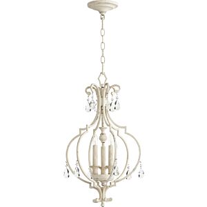 Ansley 3-Light Entry Pendant in Persian White