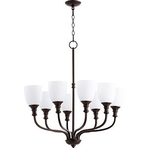 Richmond 8-Light Chandelier in Oiled Bronze