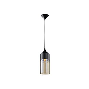 Robertson Blvd. 1-Light Pendant in Black